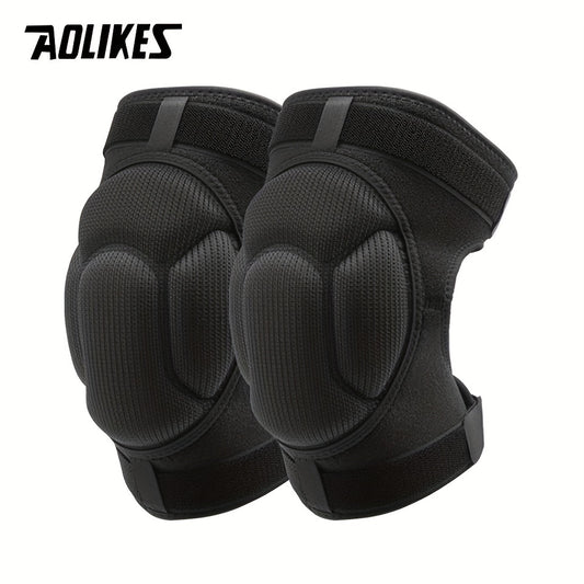 Adjustable Knee Pads Thick Sponge Cushion Protection & Anti Slip Safety