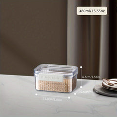 Clear Striped Food Storage Containers with Lids Moisture proof Fresh keeping