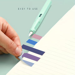 3 Pack Transparent Sticky Notes Book Page Tabs Morandi Index Tabs Writable Repos