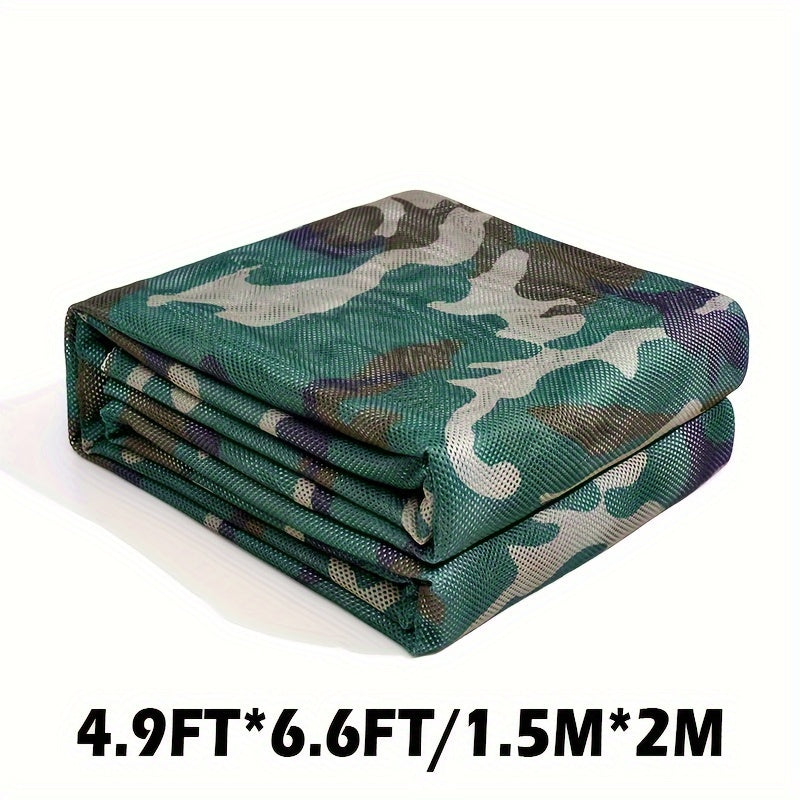300D Camo Burlap Camouflage Netting for Camping Concealment Blinds