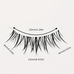 Comics Thai Makeup Lashes Little Devil Fairy False Eye Lashes