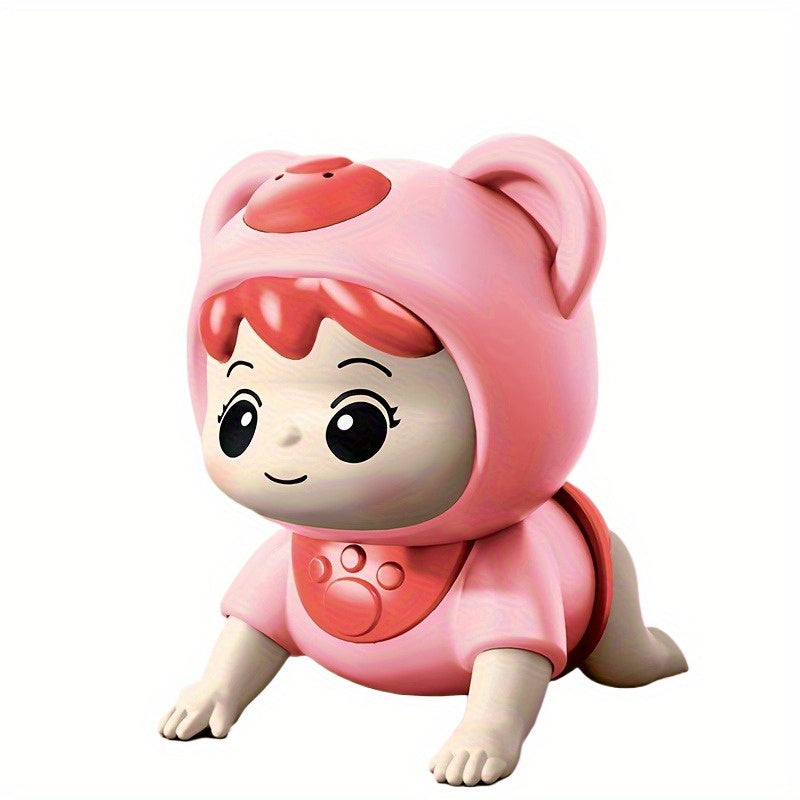 Interactive Crawling Baby Toy with Music & Lights Singing Mode