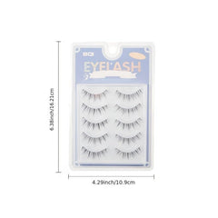 Japanese Wispy False Lashes Pack Natural Look Faux Mink Eyelashes