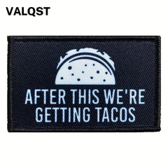 Taco Hook And Loop Attach for Hats, Jeans, Vest, Coat