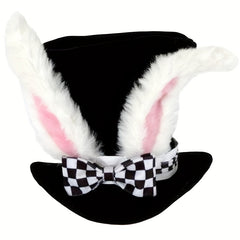 Easter Rabbit Funny Party Hat Velvet Costume Cosplay Plush Topper