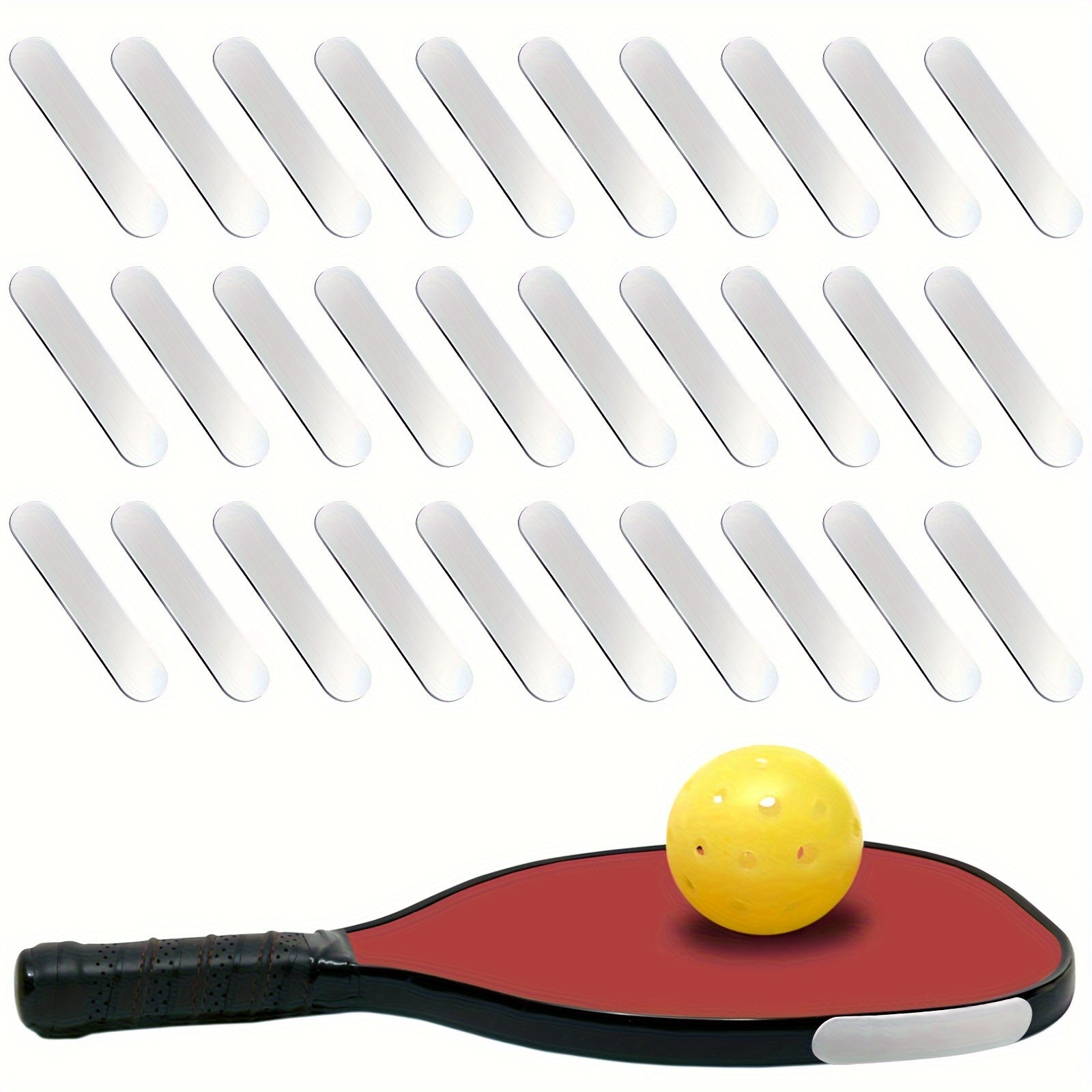 Lead Tape for Pickleball Paddles - Adhesive Edge Guard Weight Tape - 20pcs - 3g