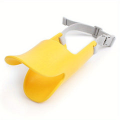 Duck Dog Muzzle - Silicone, Cute Design