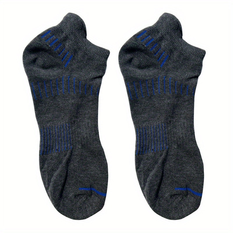 Men's Breathable Arch Support Ankle Socks for Sports