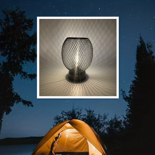 Iron Art Shape Night Light for Home Camping Tent Bedroom, Small Night Light
