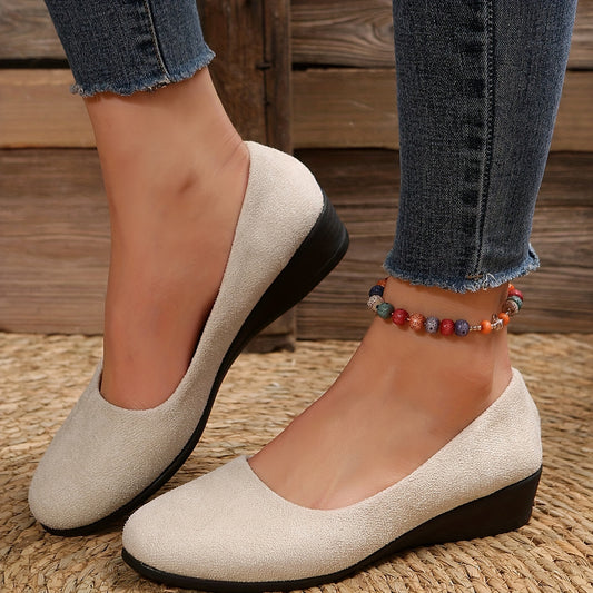 Women's Comfortable Closed Toe Slip On Casual Shoes