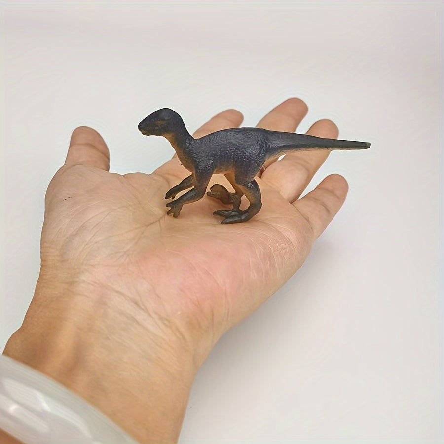 12 Dinosaur Toy Models: T-Rex, Stegosaurus, Ankylosaurus, Spinosaurus