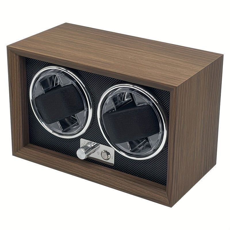 Wood Retro Automatic Watch Winder for Wine Cabinet