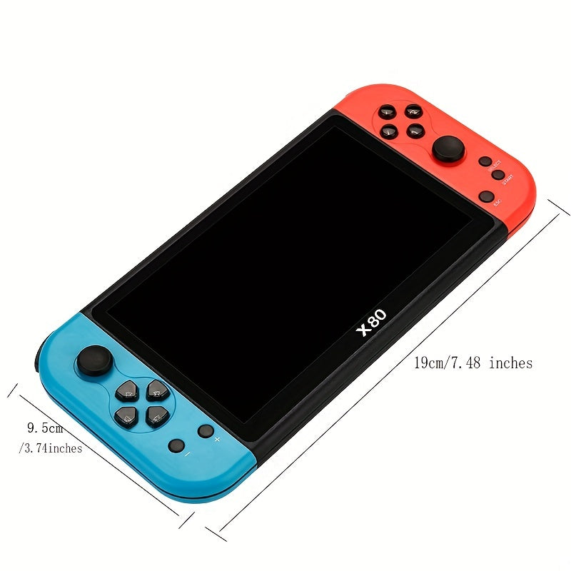 X80 Game Console 17.78 Cm 16GB Retro Portable Handheld Game Console