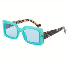 Y2K Clear Lens Glasses For Women Men Gradient Lens Sunglasses Anti UV400