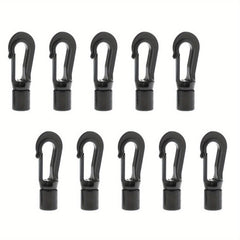 Bungee Shock Cord Hook 10-20pcs Rope Terminal Ends S Open E