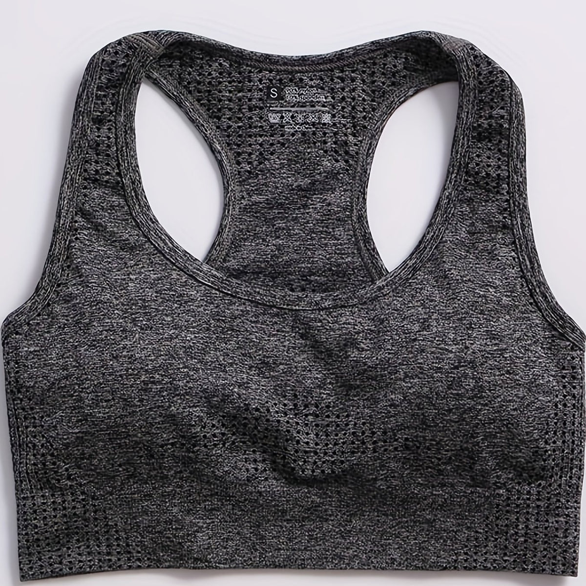 High Stretch Sports Bra Racer Back Fitness Crop Top