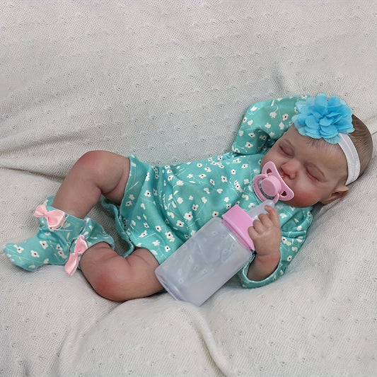 50 8 Cm Reborn Doll Lifelike Realistic Soft Vinyl Dolls Birthday Gift