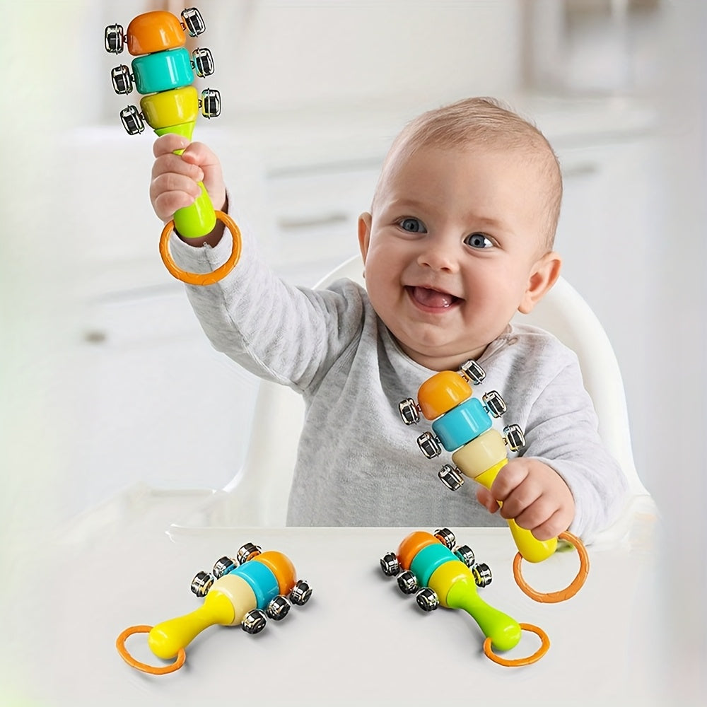 Hand Cranked Bell Games for Parents And Children, ABS Material