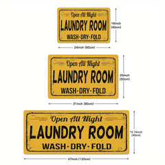 Yellow Laundry Room Mat Rugs Soft Non-Slip Kitchen Carpet