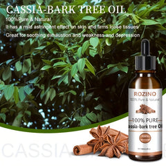 Organic Cinnamon Essential Oil for Aromatherapy