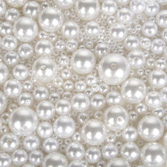 ABS Pearl Beads Round Beads for Jewelry Making DIY 3-20mm