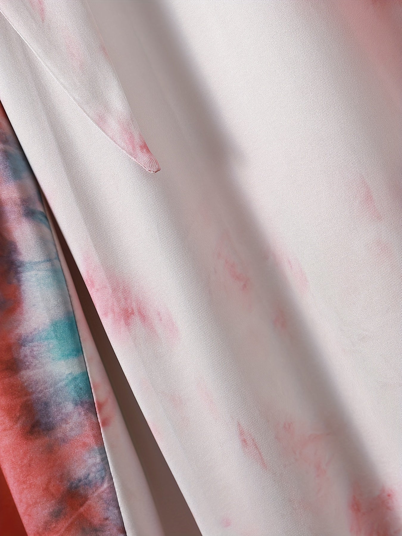 Women's Plus Tie Dye Wide Leg Trousers
