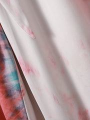 Women's Plus Tie Dye Wide Leg Trousers