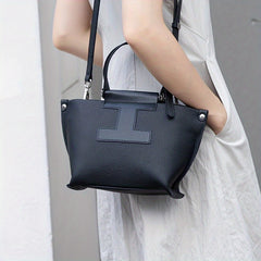 Women's Leather Handbag Large Capacity Convertible Crossbody Bag