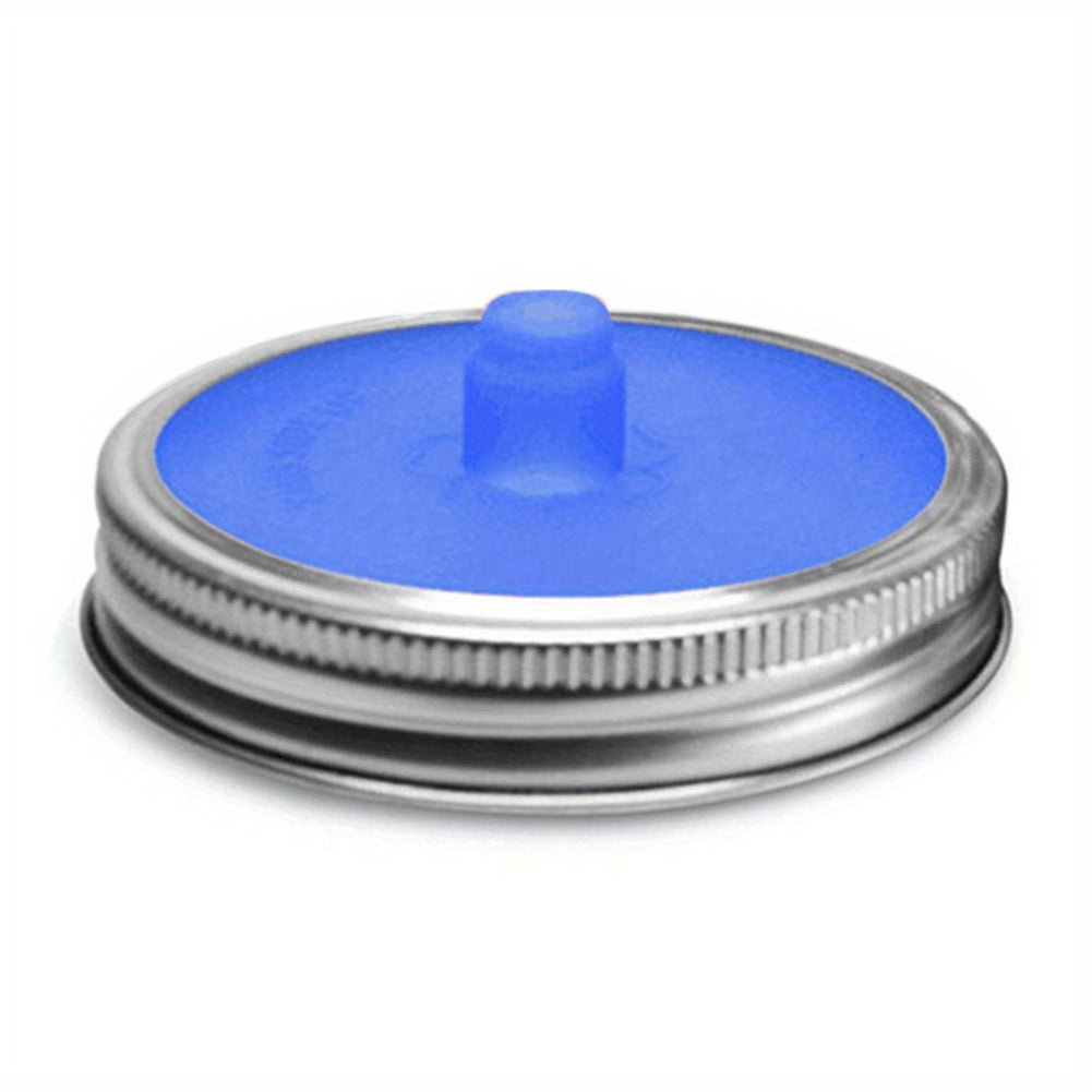 5pcs Fermenter Lid Airlock Wide Mouth Jar Cap Silicone Top Kitchen Gadgets