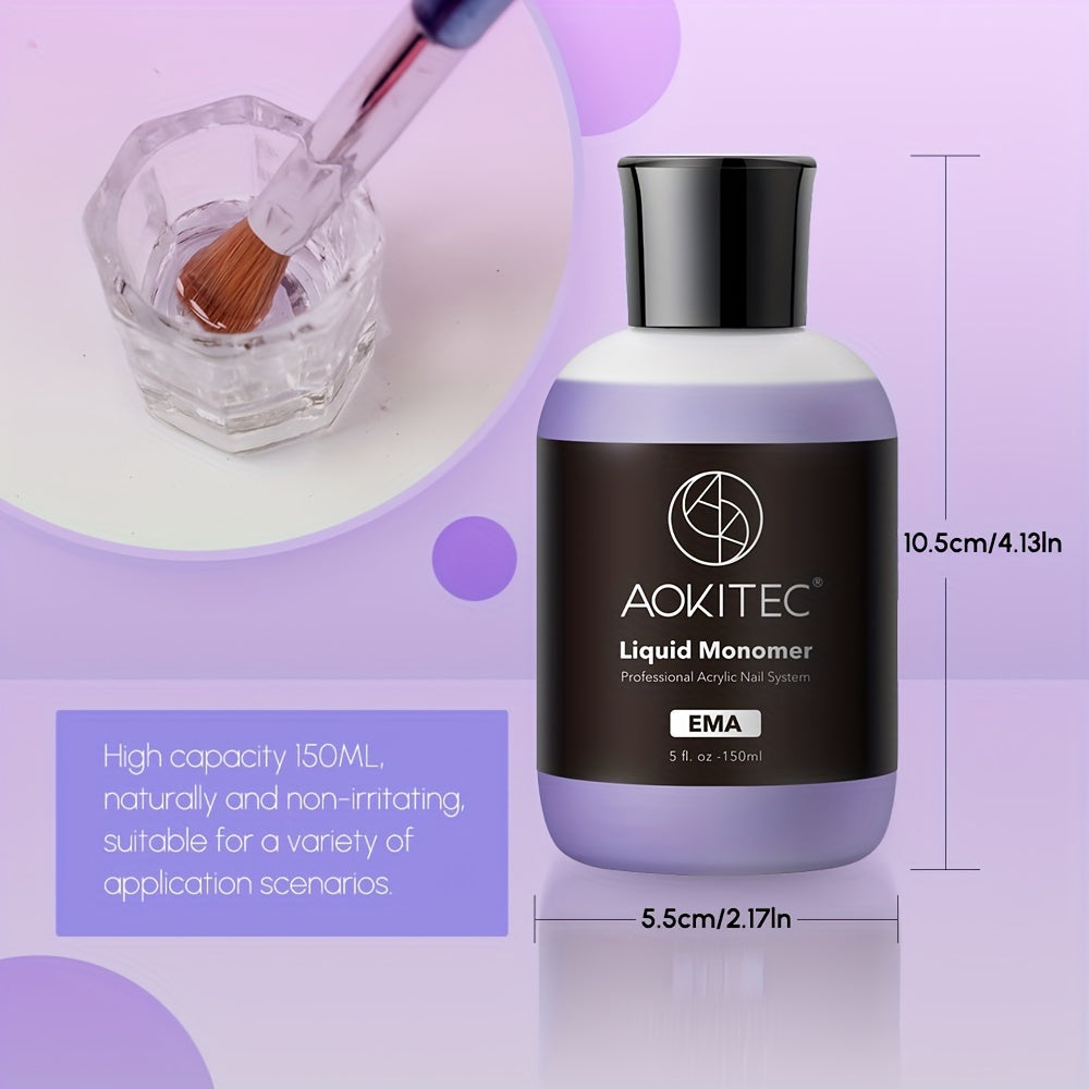 Professional Monomer Acrylic Nail Liquid 150ml Non Yellowing MMA