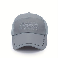 Breathable Mesh Baseball Cap for Outdoor Sports Sun Protection