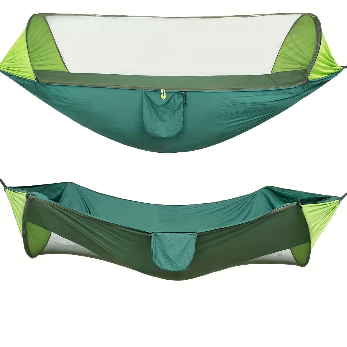 Nylon Camping Hammock w/ Mosquito Net