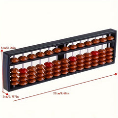 Abacus - Rods with 5 Beads, Arithmetic Aid for Schools