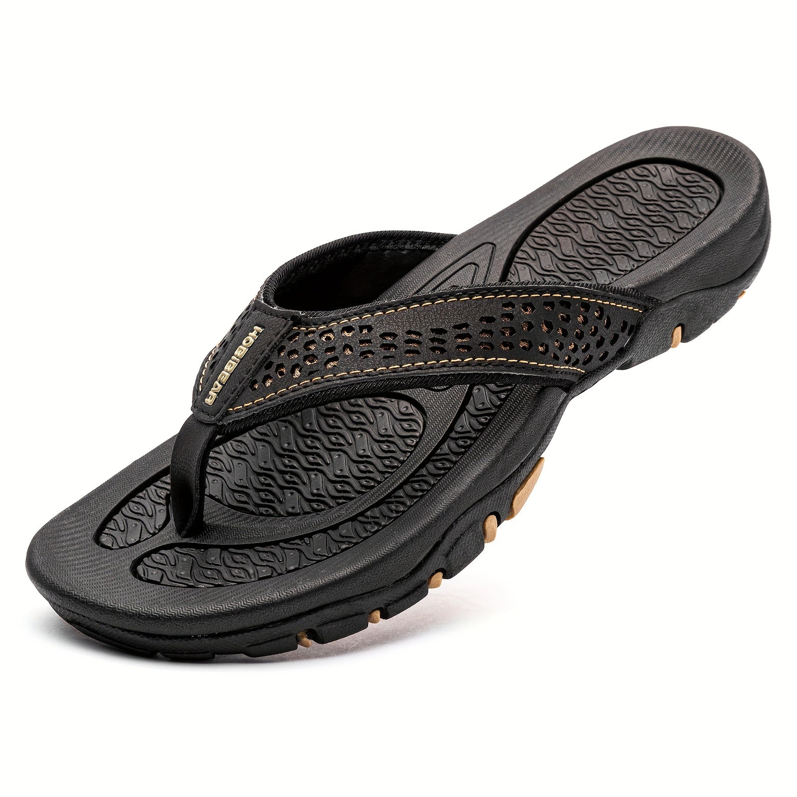 Men's Thong Sandals Non Slip Flip Flops for Beach Summer