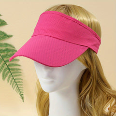 Mesh Breathable Visor Hat UV Protection Lightweight Baseball Cap