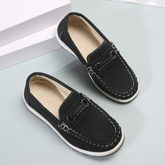 Boys' Slip On Loafer Shoes Lightweight Non Slip Flat Shoes