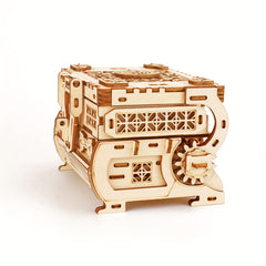 Wooden Puzzle Jewelry Box 3D Pop Up Toy Holiday Gift