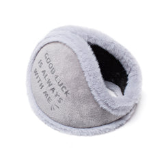 Men's Plush Winter Ear Warmers Thick Fleece Ear Muffs with Soft Fluffy Lining