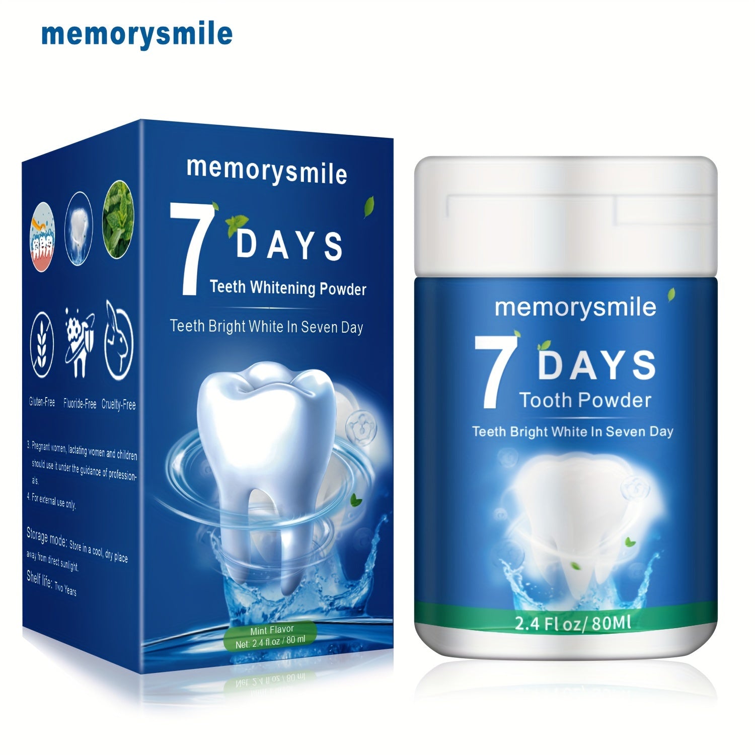 Teeth Whitening Powder Tea Coffee Stain Remover