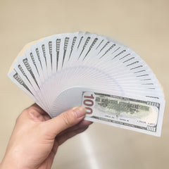 100pcs Realistic US Dollar Bills Film Props for Party Decorations