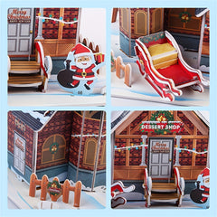 Large 3D Puzzle Family Challenge Game Educational Toy
