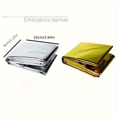 Outdoor Emergency Blanket Set Insulation Survival Camping