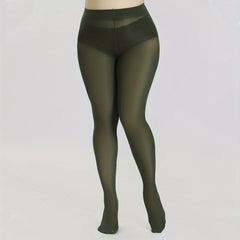  Women's 80D Plain High Rise Pantyhose