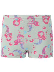 5 Pairs Girls Underwear Cartoon Pattern Boxer Briefs