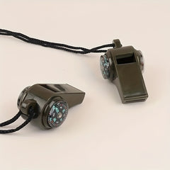 3 In 1 Whistle with Waterproof Thermometer for Outdoor Camping