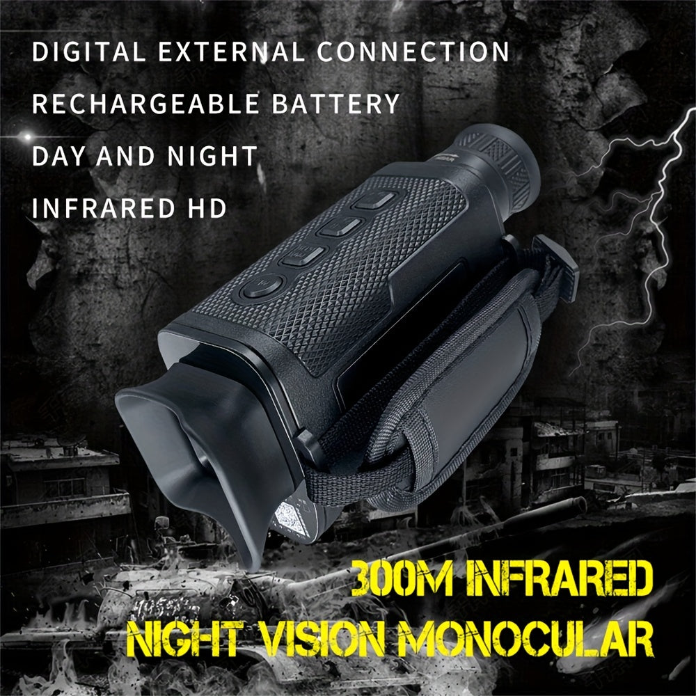 1080P Monocular Night Vision Infrared Telescope 5x Zoom