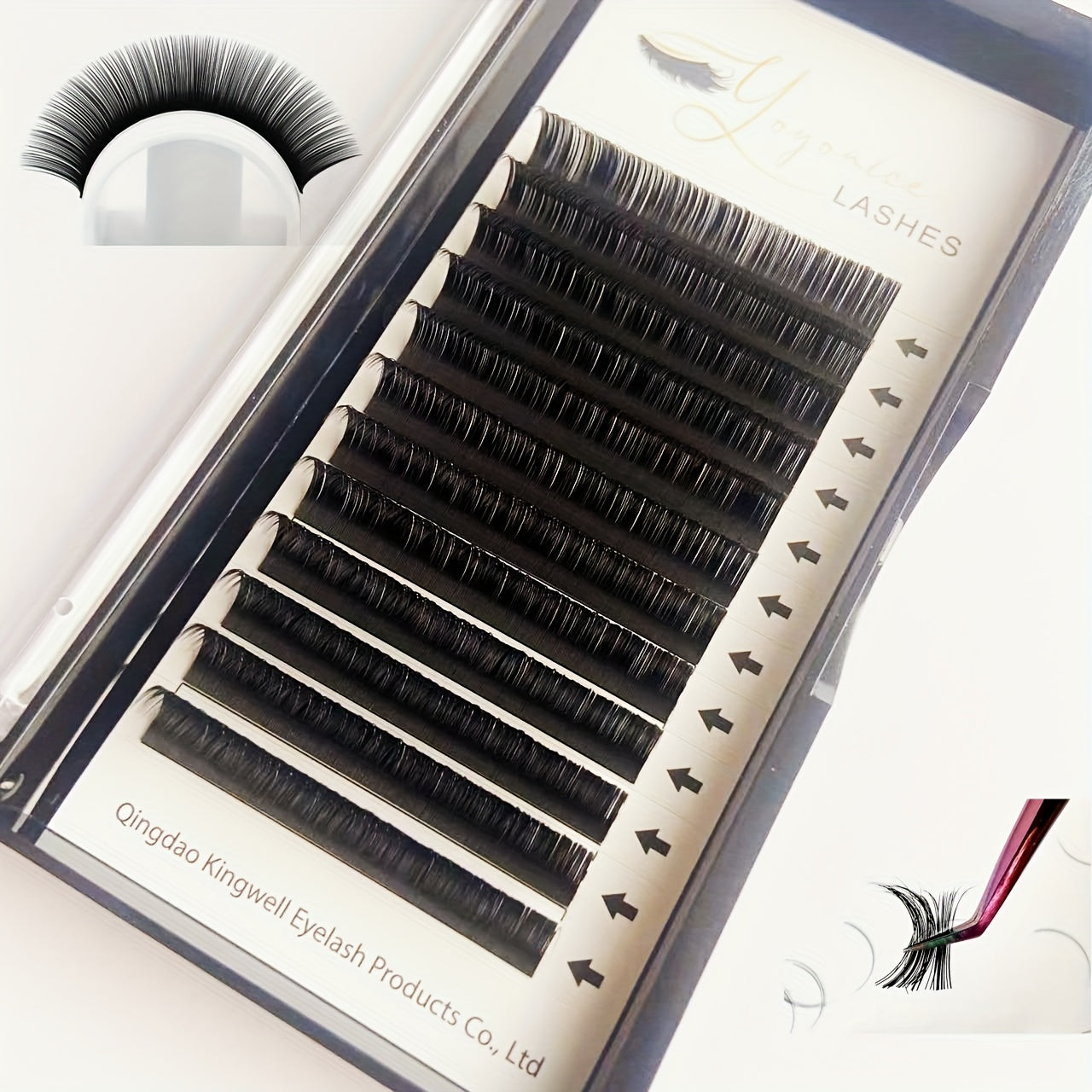 Cashmere Cluster Individual Lashes for Natural Look