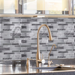 12pcs Marble 3D Self Adhesive Tile Sticker Waterproof