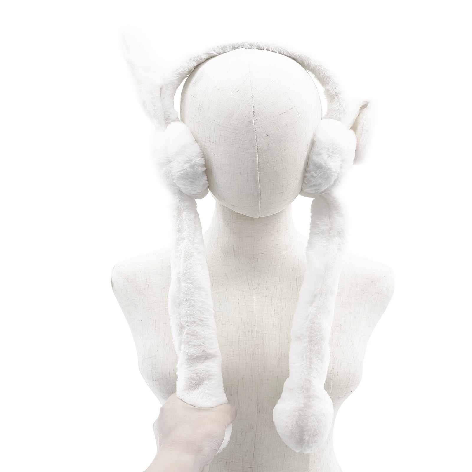 Women's Rabbit Earmuffs Winter Warm Ear Warm and Fluffy Ear Muffs