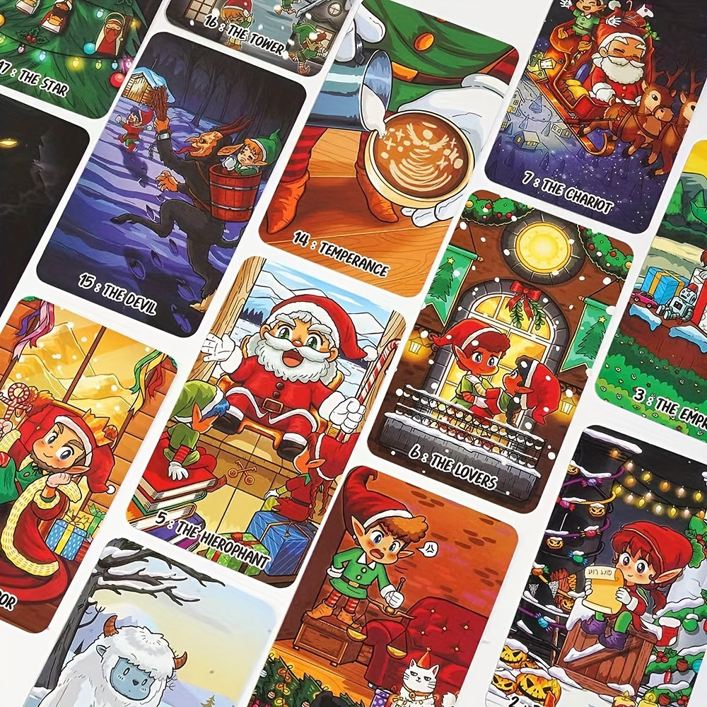 Xmas Elf Tarot Green Ed. - Holiday Magic Unlock